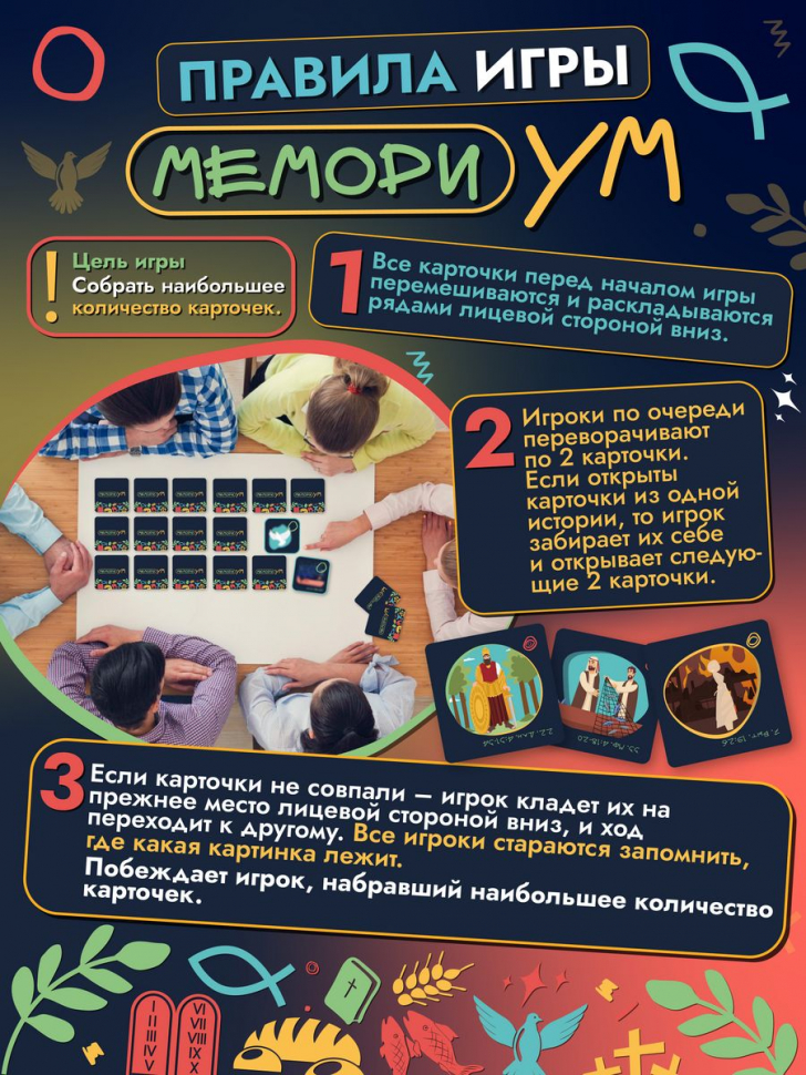 Библейская настольная игра &quot;МемориУМ&quot;