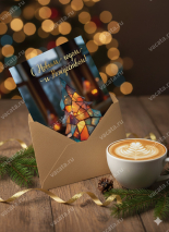 Открытка одинарная 10x15: Новый год - это шанс /глянец/