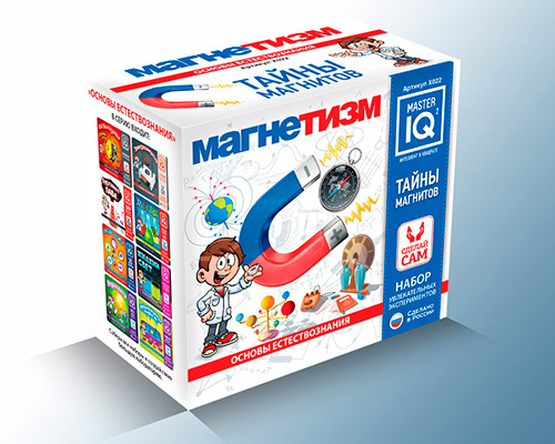 Набор для опытов Master IQ &quot;МАГНЕТИЗМ&quot;