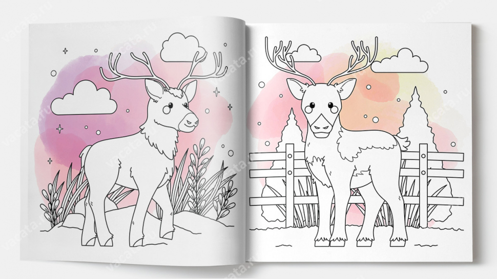 Раскраска &quot;В МИРЕ ЖИВОТНЫХ&quot;