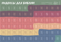 ИНДЕКСЫ ДЛЯ БИБЛИИ. Расцветка 4
