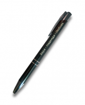 Ручка металлическая &quot;Вера - Надежда - Любовь&quot; /Черный/