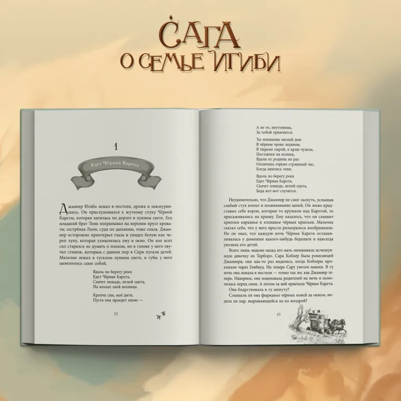 Уценка! САГА О СЕМЬЕ ИГИБИ. Часть 1. На берегу темного моря. Эндрю Питерсон