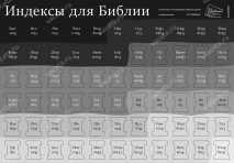 ИНДЕКСЫ ДЛЯ БИБЛИИ. Расцветка 8