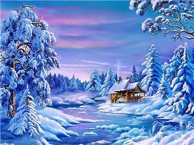 КАРТИНА ПО НОМЕРАМ PAINTBOY &quot;Зимняя сказка&quot; /40х50/