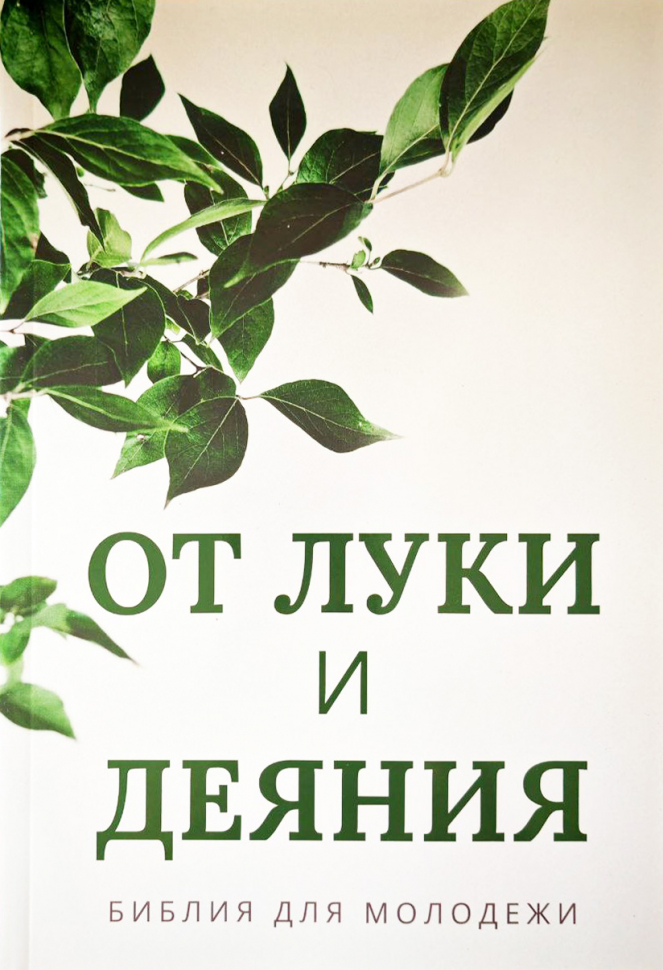 БИБЛИЯ ДЛЯ МОЛОДЕЖИ. От Луки и Деяния