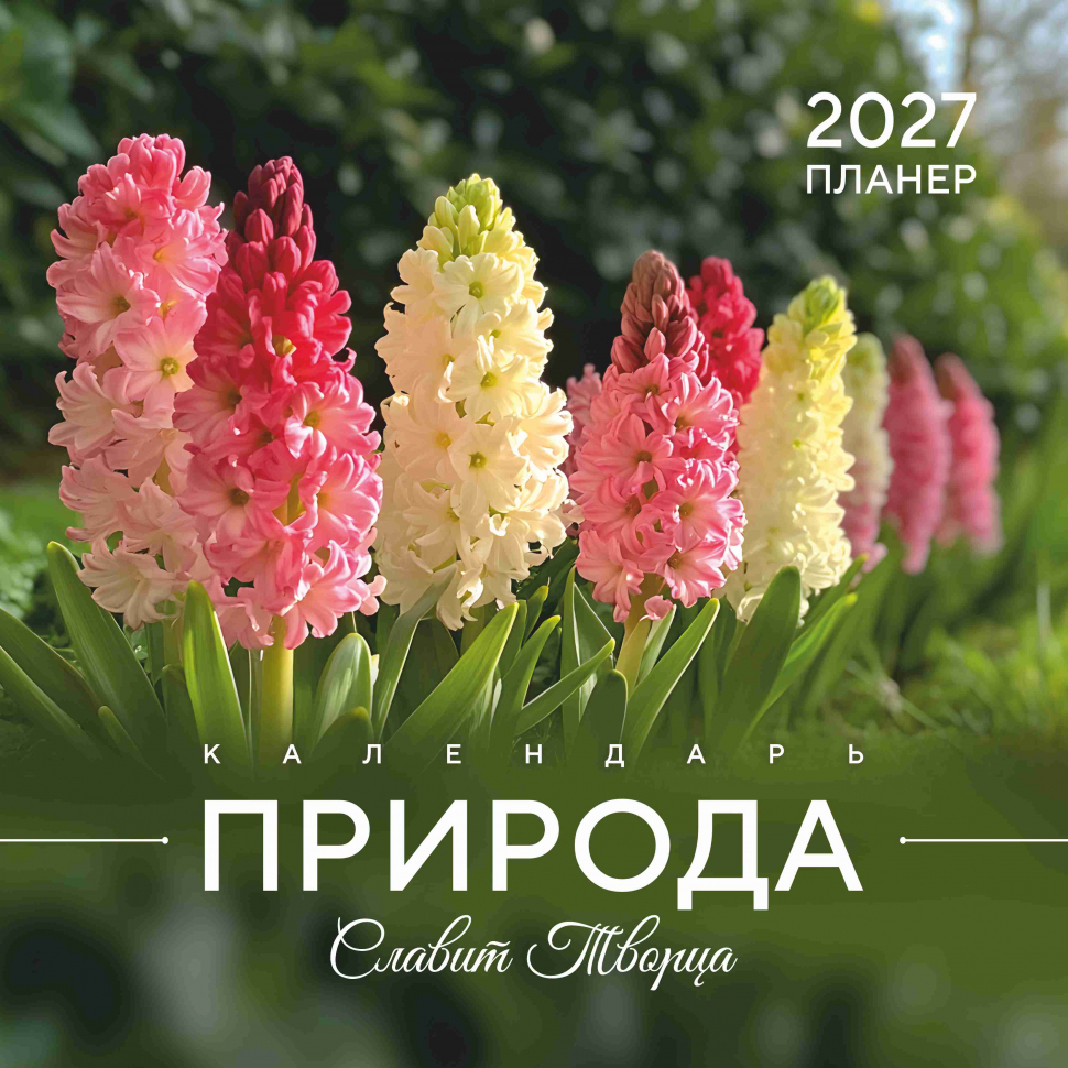 Перекидной календарь 2027: Природа славит Творца /Акварель/