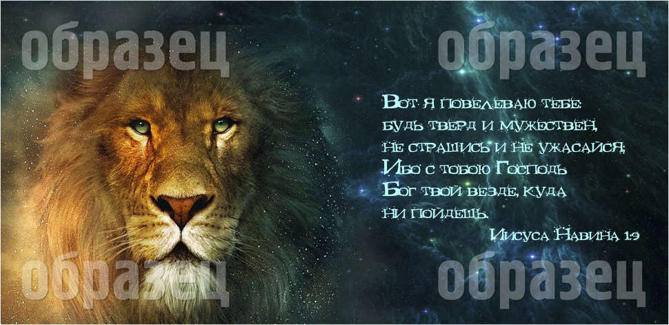 Кружка &quot;БУДЬ ТВЕРД И МУЖЕСТВЕНЕН&quot; /лев/