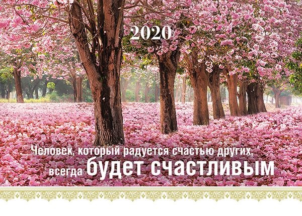Карманный календарь 2020: Радуйся счастью других!