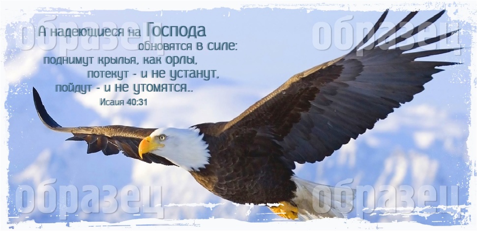 Кружка &quot;НАДЕЮЩИЕСЯ НА ГОСПОДА&quot; /орел/