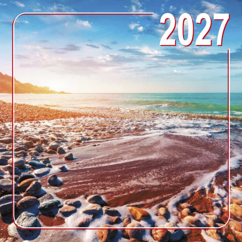 Перекидной календарь на 2027 год: Природа