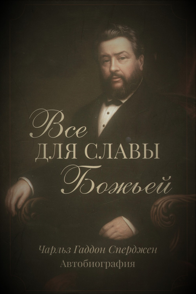 ВСЕ ДЛЯ СЛАВЫ БОЖЬЕЙ. Автобиография. Чарльз Сперджен /новое издание/
