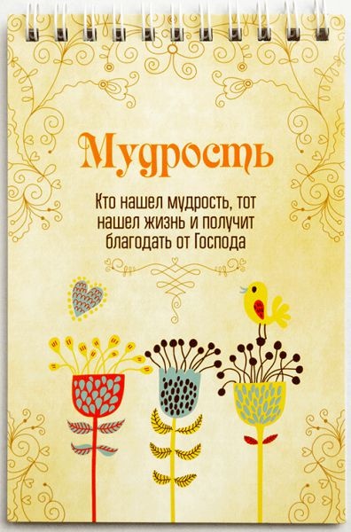 Блокнот &quot;МУДРОСТЬ&quot; /Б-27/
