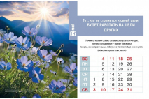 Настольный календарь 2025: Секреты успеха /домик/