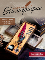 Набор для каллиграфии /красный/