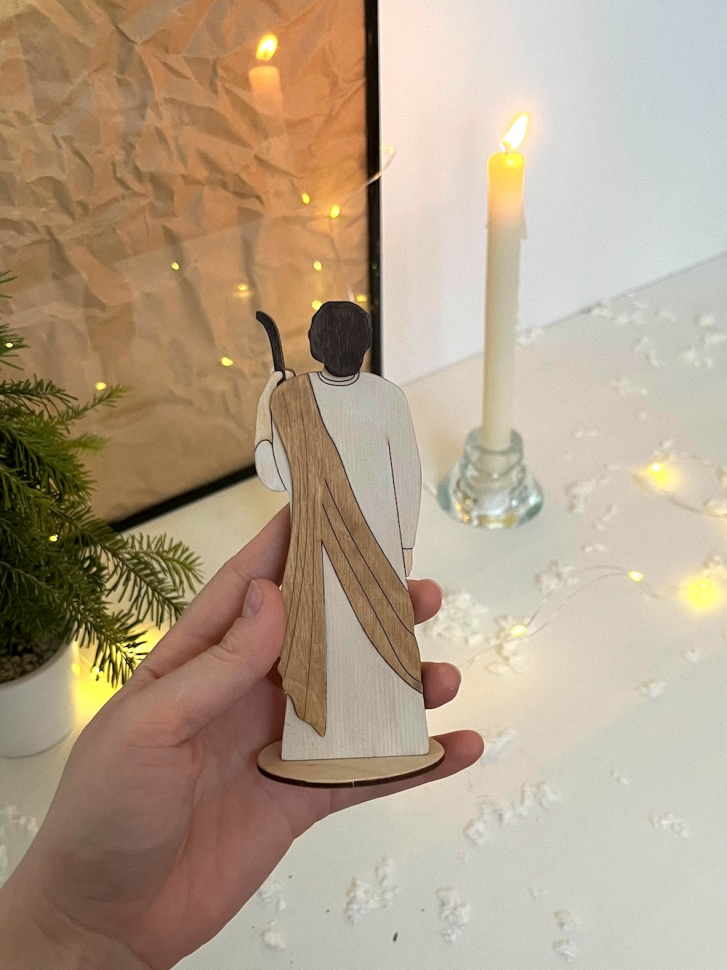 РОЖДЕСТВЕНСКИЕ ФИГУРКИ &quot;ИОСИФ И МАРИЯ&quot; /береза/