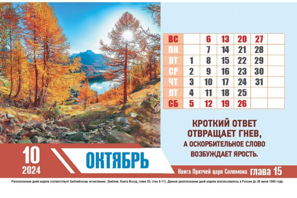 Настольный календарь 2024: Сокровища мудрости /домик/