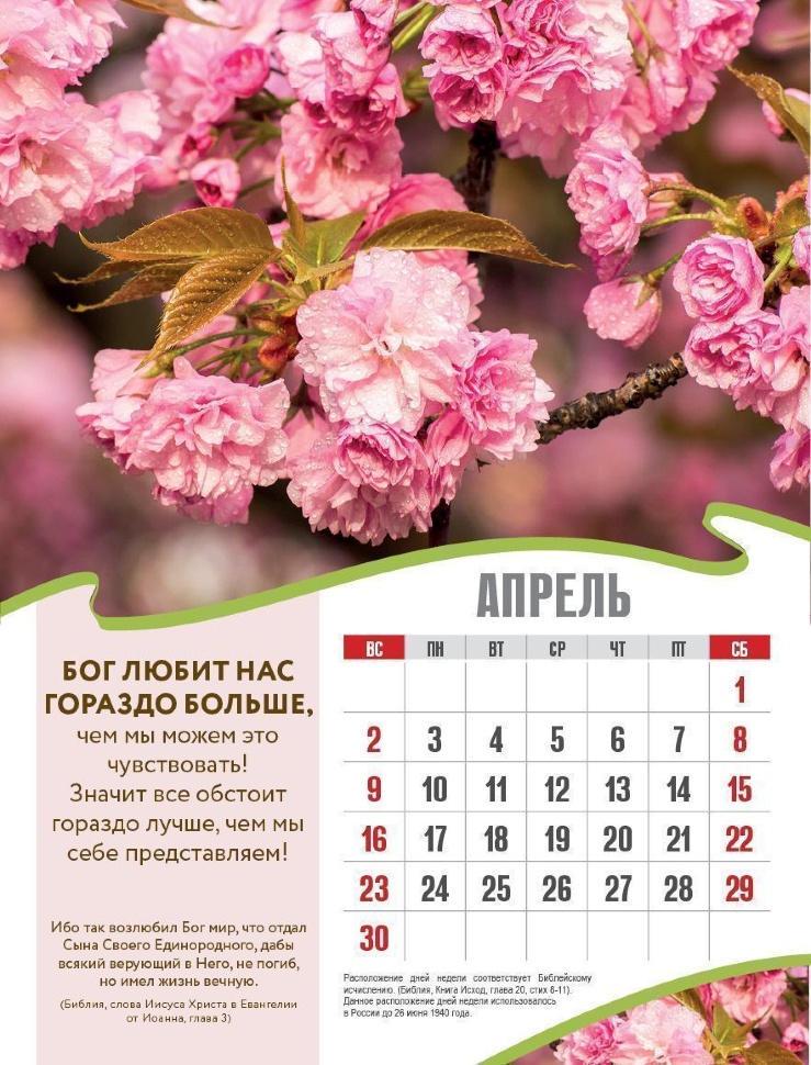 Перекидной календарь 2023: Радуйся жизни