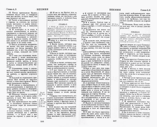 БИБЛИЯ 045 SP Синий цвет, золотой обрез с голографическим напылением, закладка, парал. места, словарь /120х165/