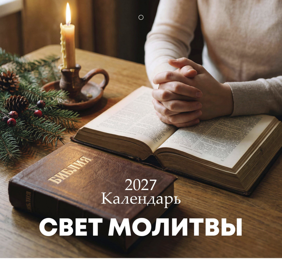 Перекидной календарь 2027: Свет молитвы /Библейская лига/