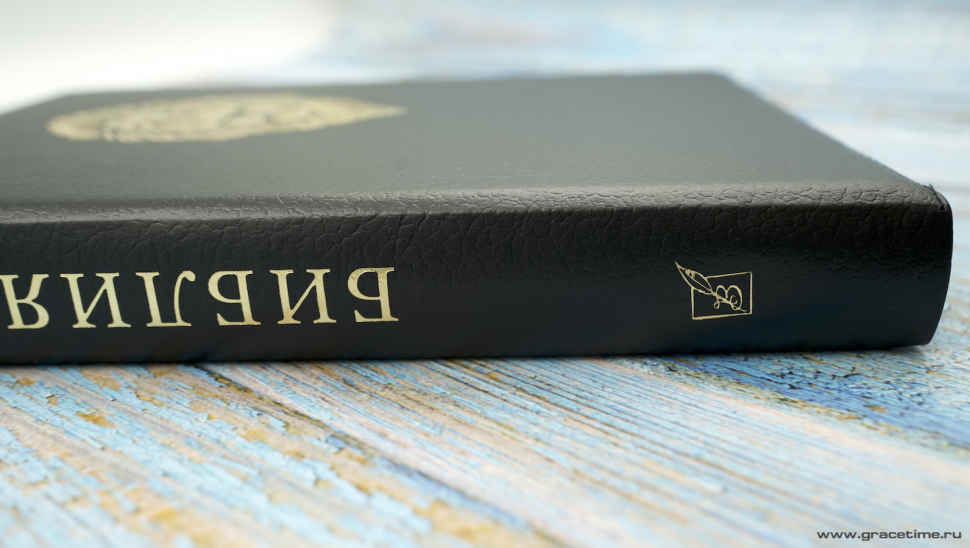 БИБЛИЯ 076 ZTI &quot;Лев&quot;, черная, кожаный переплет, молния, индексы, две закладки /245х180/