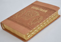 БИБЛИЯ 045 TI Коричневая, мозайка, индексы, золотой срез, словарь, закладка /175х120/