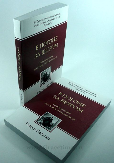 Уценка! В ПОГОНЕ ЗА ВЕТРОМ. Размышления над книгой Екклесиаста. Тимур Расулов