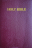 HOLY BIBLE. King James Version. Gift &amp; Award Bible. Библия Короля Иакова на английском языке. Словарь, карты, закладка, подарочная вкладка, слова Иисуса выделены красным /200х140/