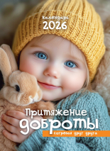 Перекидной календарь 2026: Притяжение доброты
