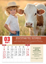 Перекидной календарь 2026: Притяжение доброты